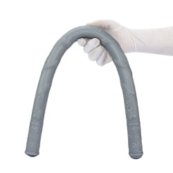 DoublePlayz Double Gode Dragon Rope 64 x 3.2cm Gris